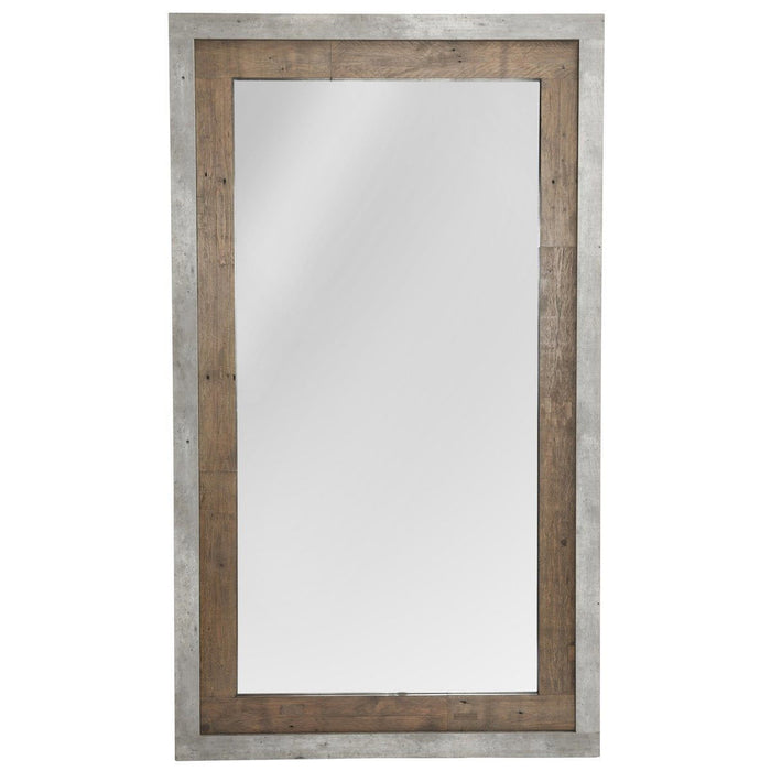 Charlotte - Mirror - Natural / Weathered Cement