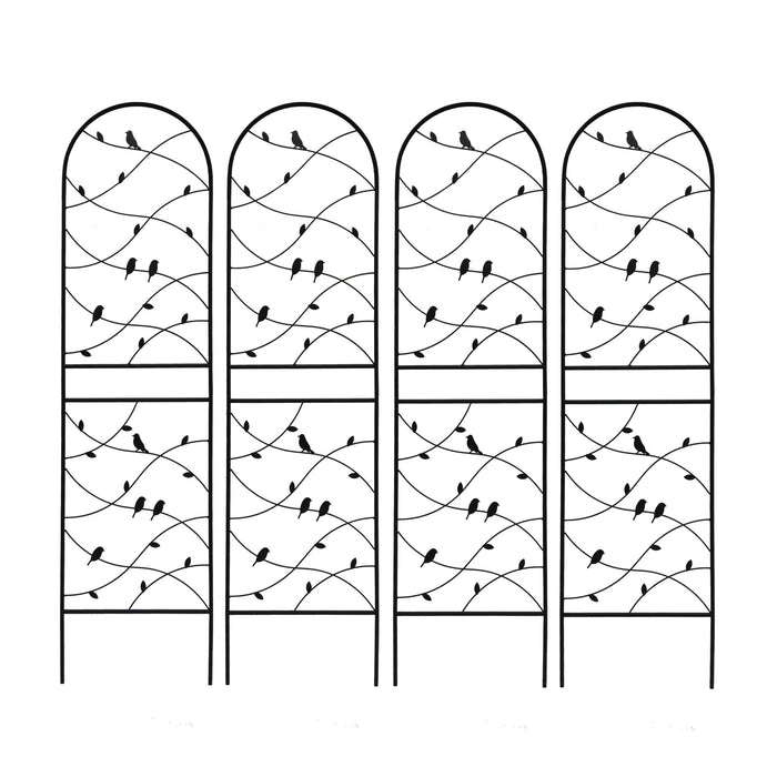 Garden Rustproof Trellis For Climbing Plants