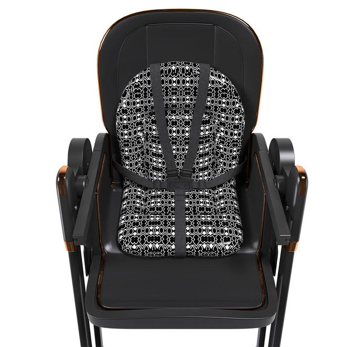 Convertible Baby High Chair To Rocker With 5 Point Harness