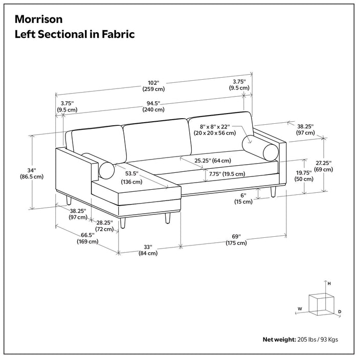 Morrison - Upholstered Sectional Sofa