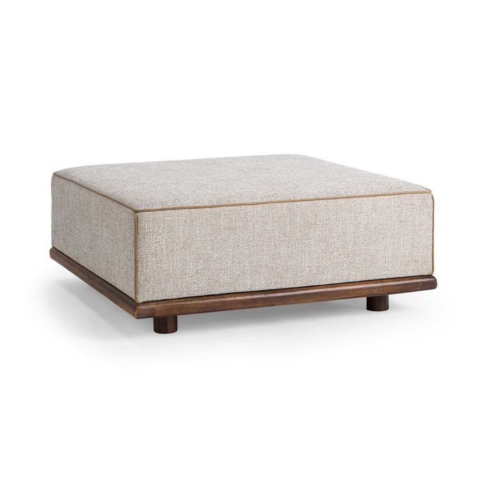 Ellerie - Square Ottoman - Latte