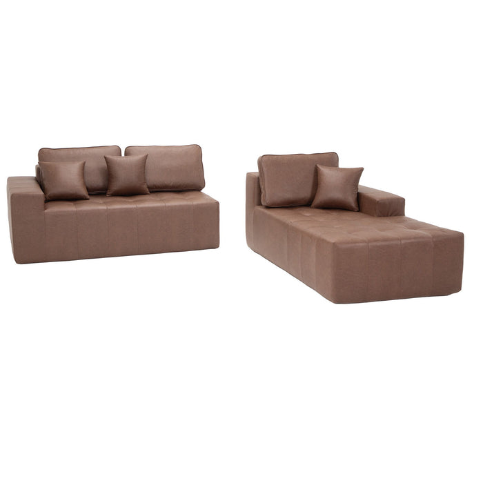 L - Shaped Corner Chaise Sofa Bed