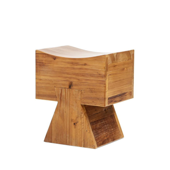 Nico - Stool Ottoman - Brown
