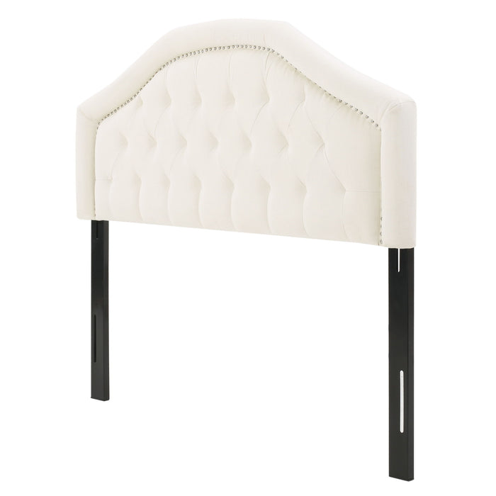 Kaarina - Contemporary Tufted Fabric Headboard