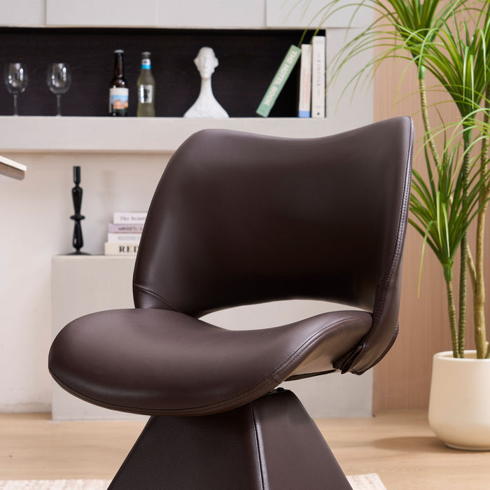 Modern Swivel Dining Chair With High Back
