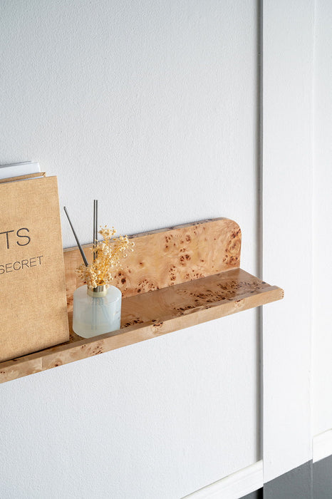 Burl - Eco-Friendly Floating Wall Shelf