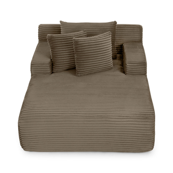 Modern Single Lazy Sofa Lounge Chair With High Density Foam