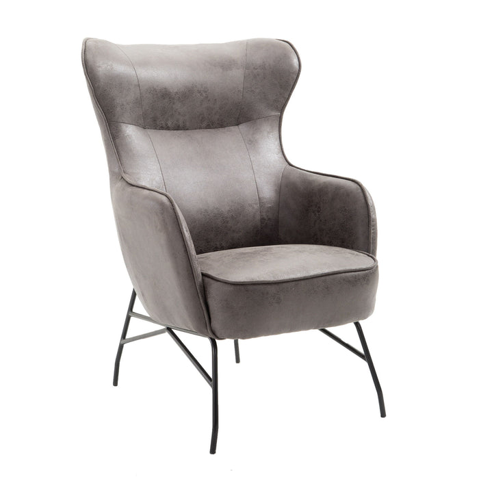 Franky - Accent Chair - Badlands Charcoal
