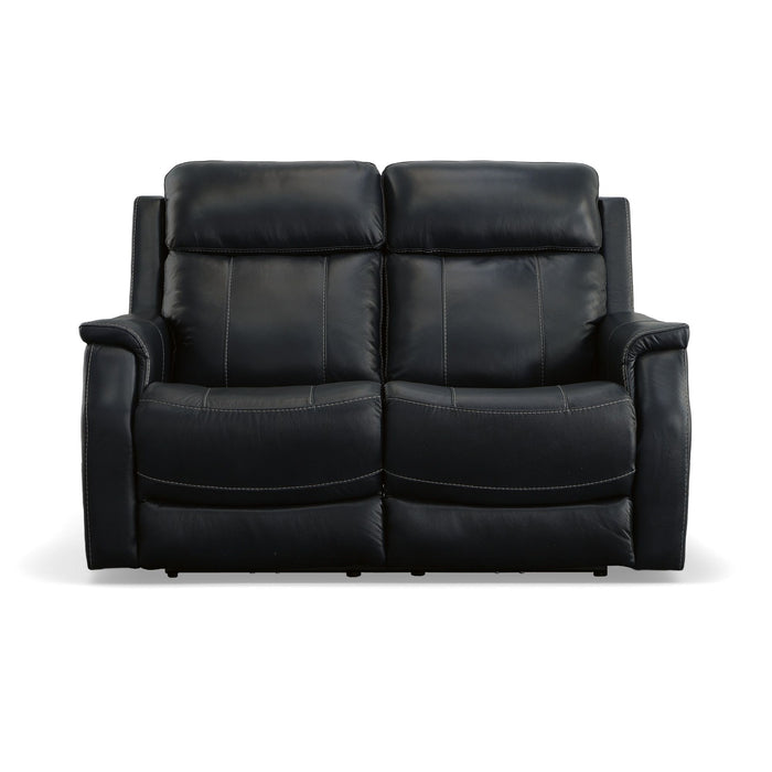 Easton - Power Reclining Loveseat With Power Headrests & Lumbar - Ocean