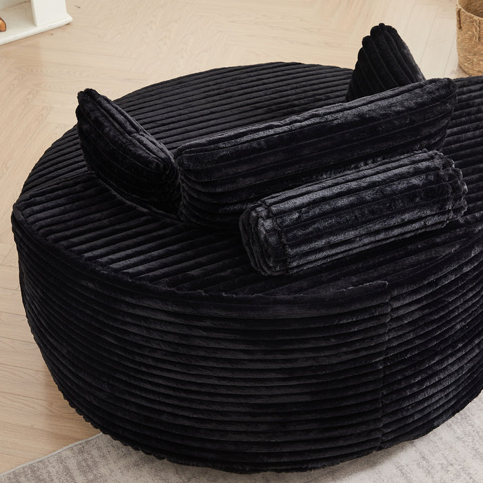 Swivel Chair With 360° Rotation For Living Room