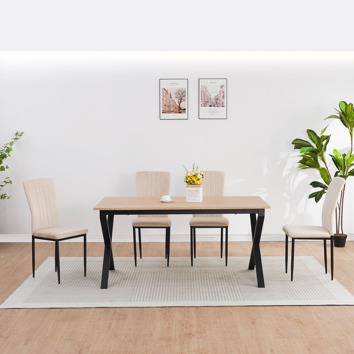 Velvet Dining Chairs For Dining Room (Set of 4)