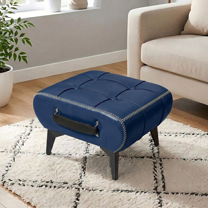 Minimalist Footstool With Hidden Storage
