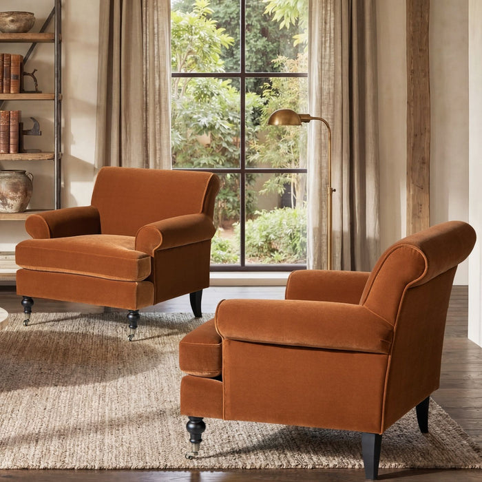 Alana Lawson - Accent Arm Chair Casters