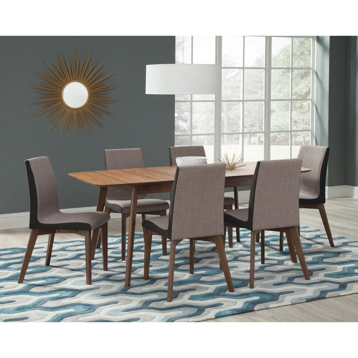 Carson Carrington - Extension Leaf Dining Table - Walnut
