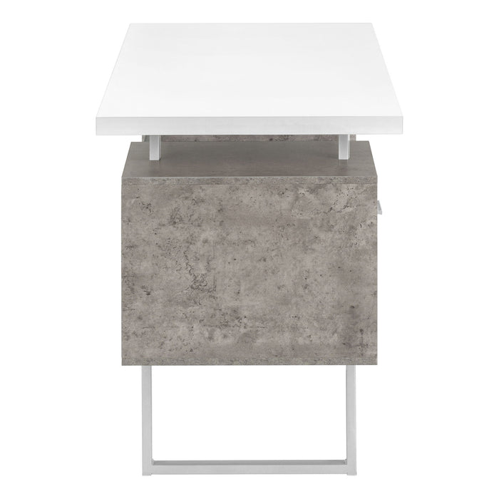 Computer Desk For Home Office, Laptop, Left, Right Set - Up, Storage Drawers, Contemporary & Modern