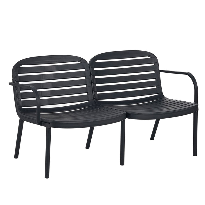 Luna - Outdoor Patio 3 Pieces Chat Set