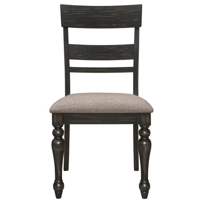 Kavita - Dining Side Chair (Set of 2) - Charcoal