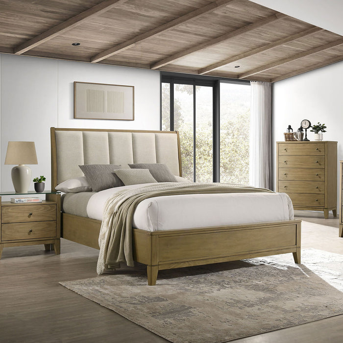 Menlo - 5 Drawer Bedroom Chest Of Drawers - Natural