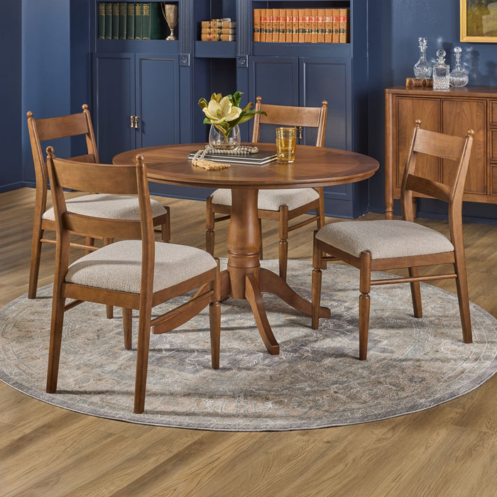 Azalea - Upholstered Dining Chair (Set of 2) - Walnut