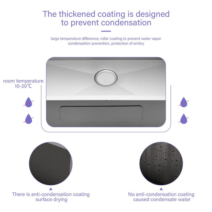 Laundry Workstation Undermount Utility Sink, Deep Single Bowl