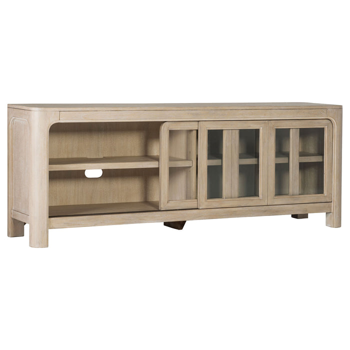 Flores - 2 Door TV Stand - Mango Color