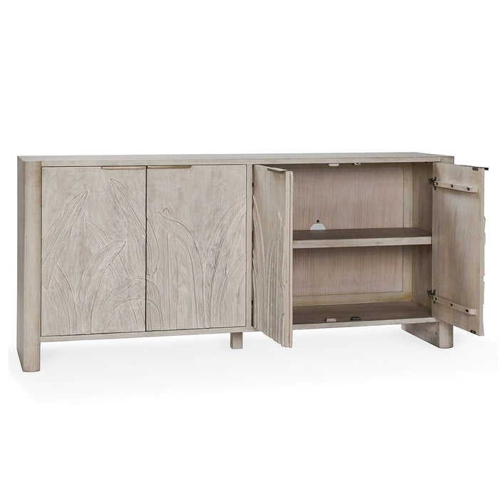 Ledro - Wood 4 Door Buffet