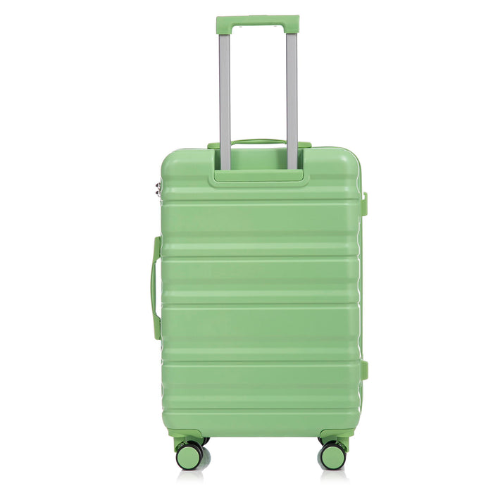 Tourist 3 Piece Luggage Set, Combination Lock, Durable Hard Shell With 360° Silent Wheels