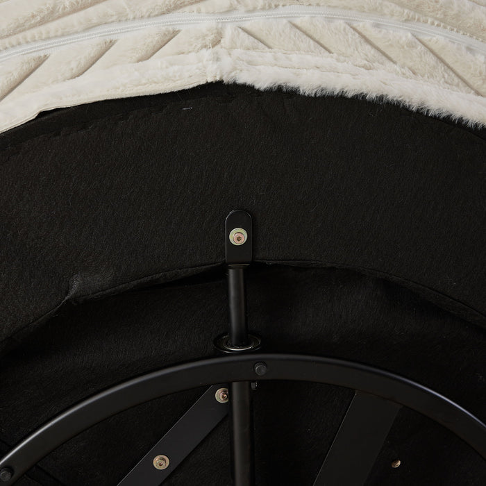 Swivel Chair With 360° Rotation For Living Room
