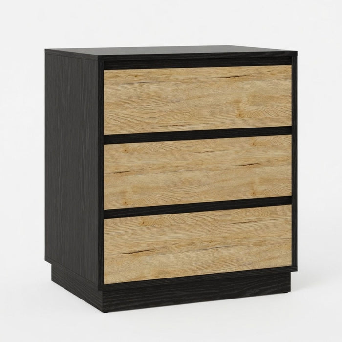 3 Drawer Nightstand, Bedroom Side Table