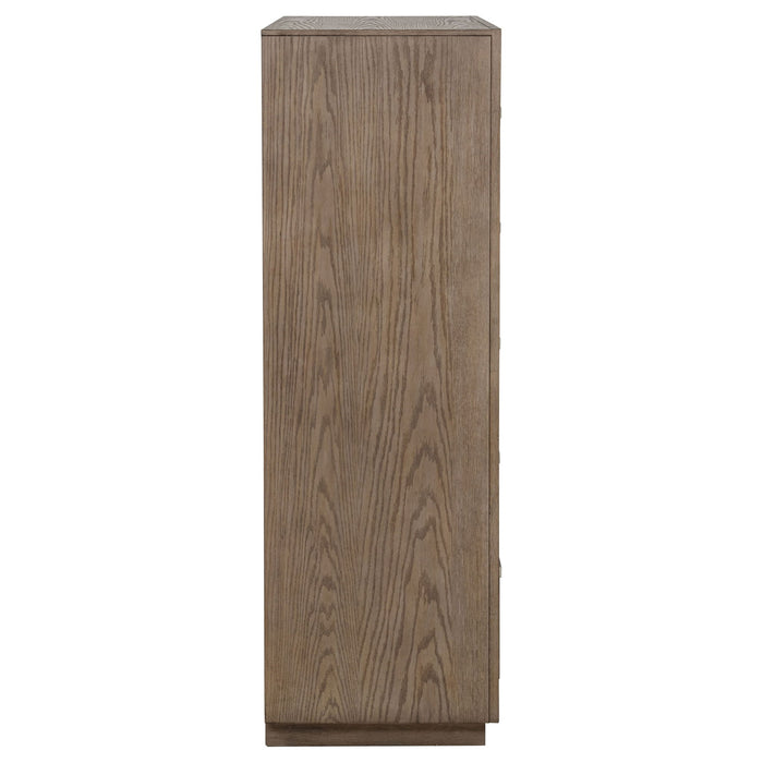 Gibbons Barley - 5 Drawer Bedroom Chest - Brown