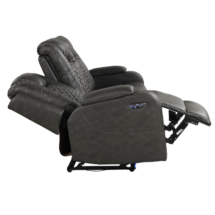 Benz - Power Reclining Sofa With LED Lighting