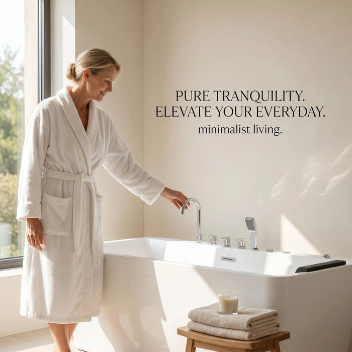 Xavier - Single Massage Bathtub, Equipped With Gfci Plug And Ul Certified Water Pump, Upc Certified Drain - Milk White