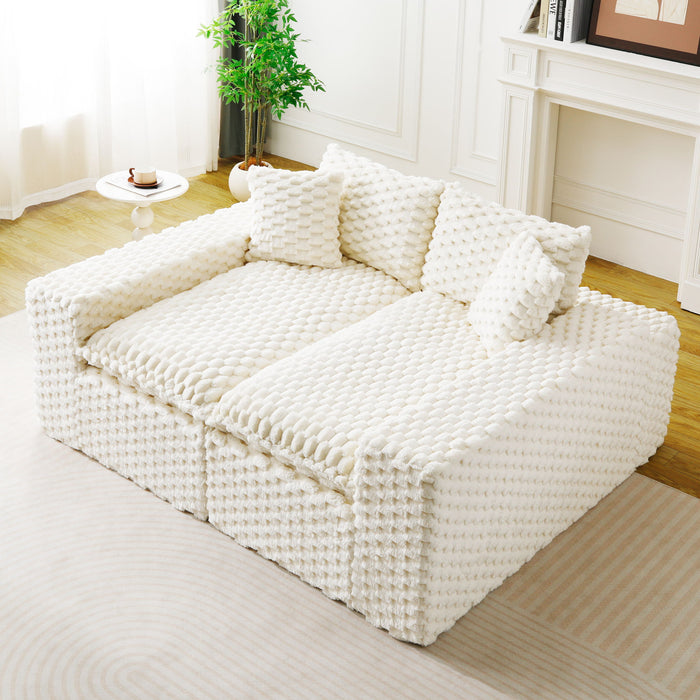 Multifunctional Sofa, Side-By-Side Or Facing Each Other