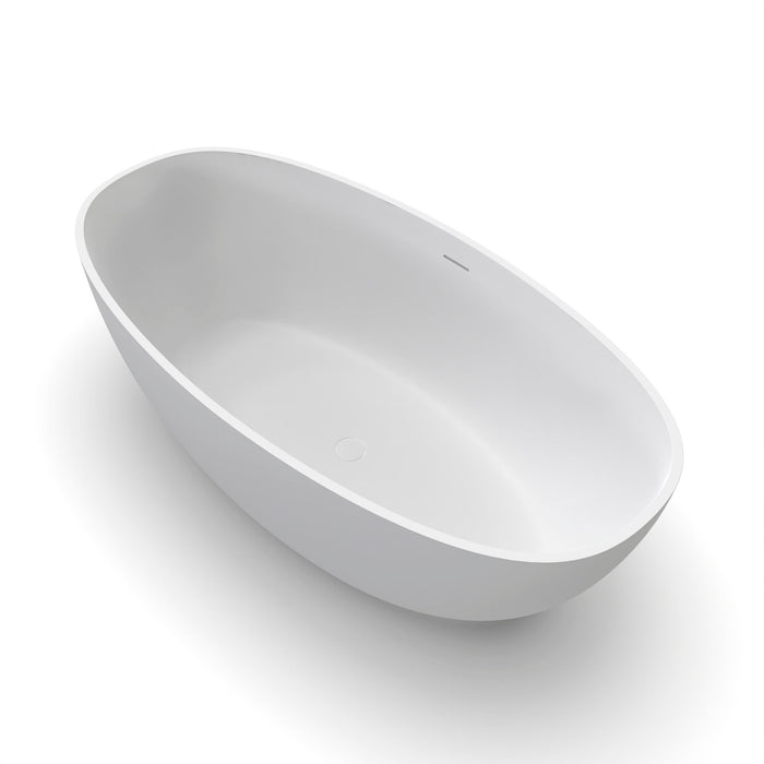Freestanding Bathroom Bathtub With Ergonomic Design