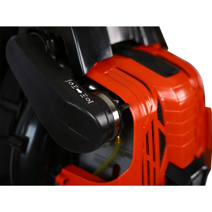 Powerful 76Cc 4 Stroke Gasoline Blower Epa Compliant Red Plastic - Red