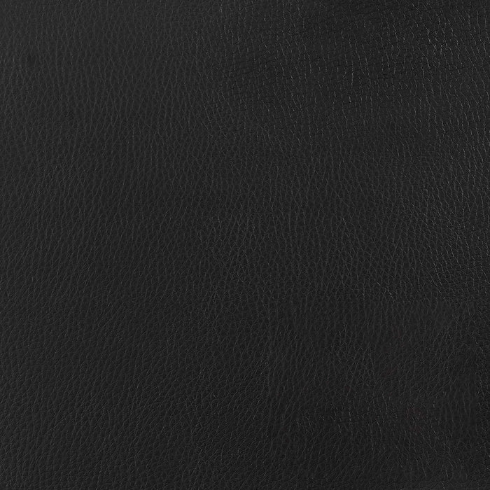 Bar Stool With Curved Design, Height Adjustable & Swivel Base (Set of 2) - Black