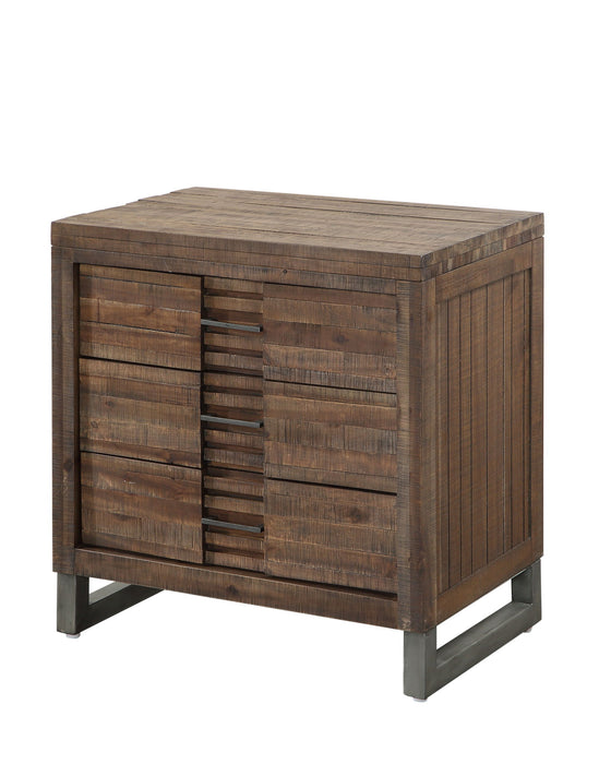 Andria - Reclaimed Nightstand - Oak