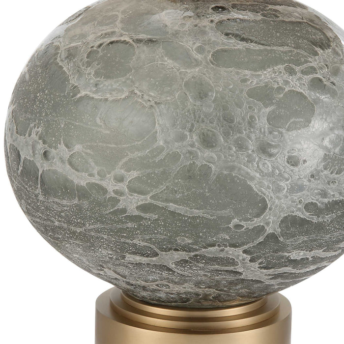 Lunia - Gray Glass Table Lamp