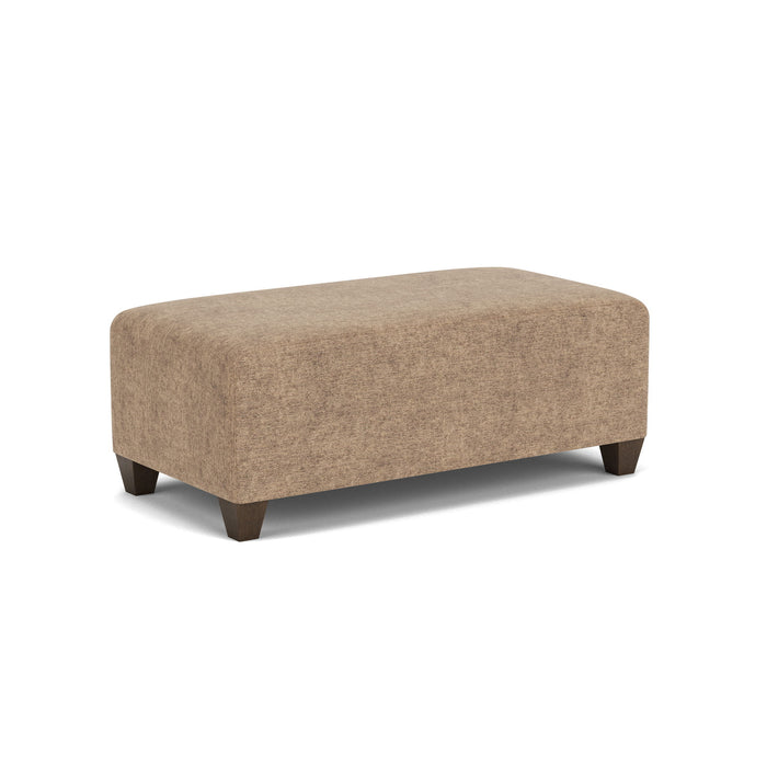 Cascade - Fabric Rectangular Cocktail Ottoman