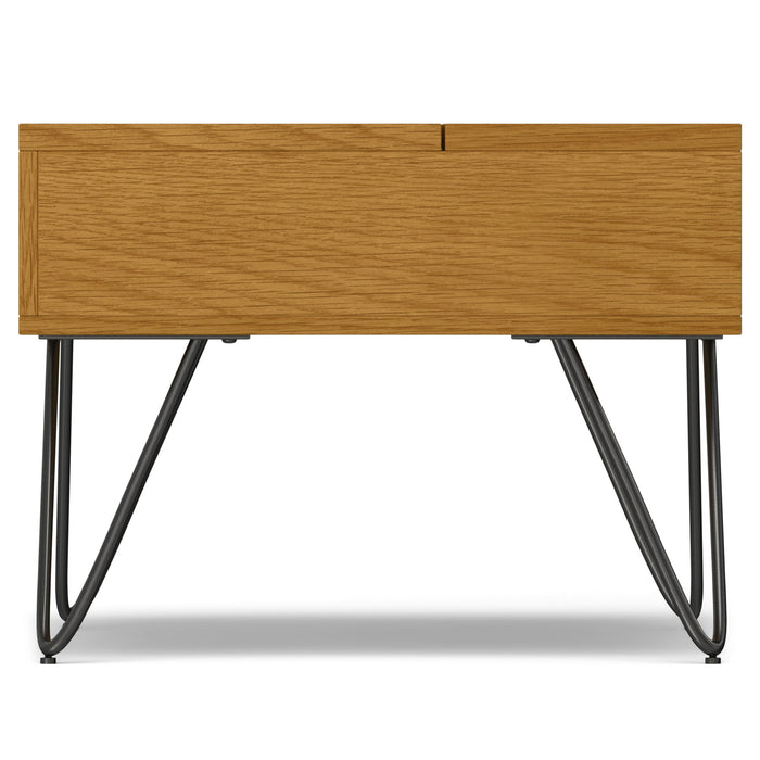 Hunter - Lift Top Coffee With Hidden Storage - Oak
