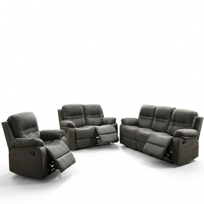 Modern Style Living Room Set With Pillow Arms