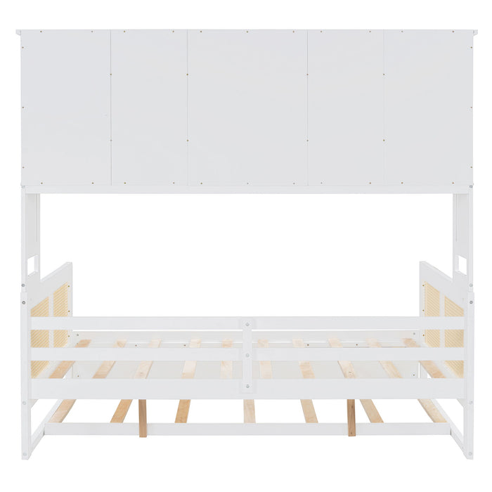 Daybed And All In One Cabinet And Shelf