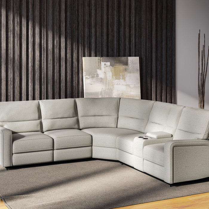 Medford - Fabric Sectional - Driftwood Tan