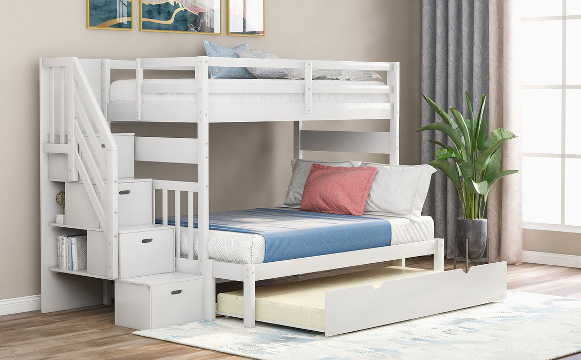 Bunk Bed With Twin Size Trundle