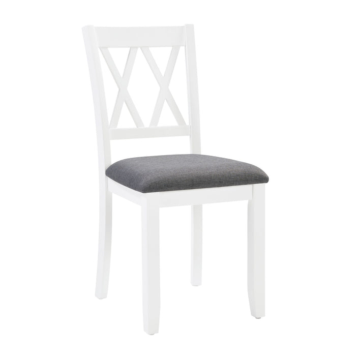 Modern Dining Set With Upholstered Chairs