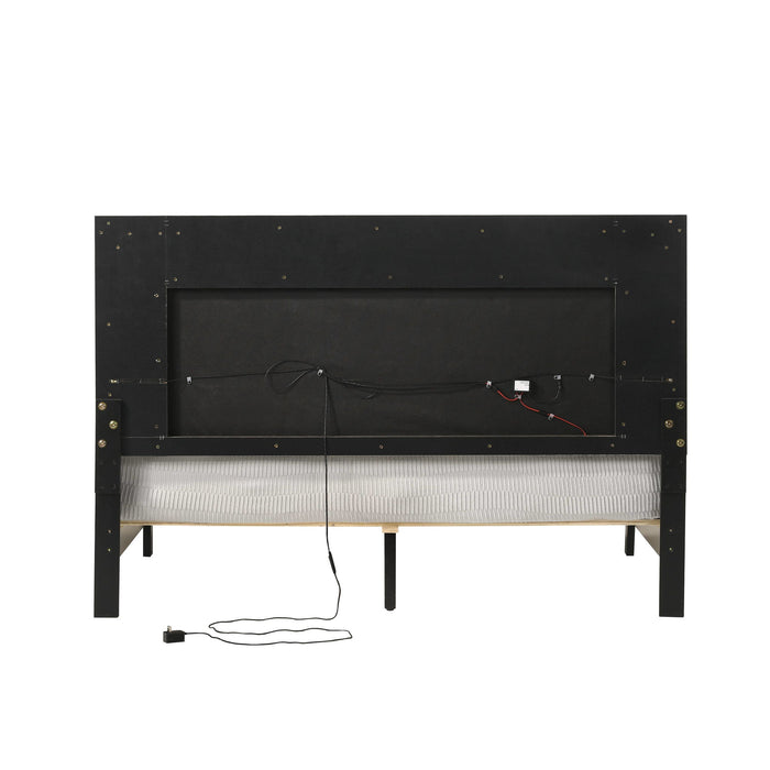 Casilda - Bed With LED Headboard