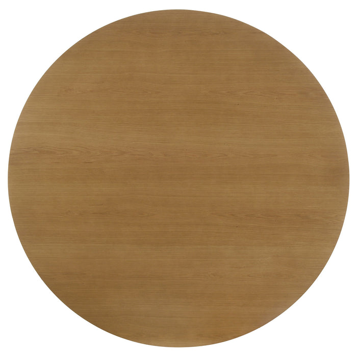 Auburn - Round Dining Table - Natural / Light Brown