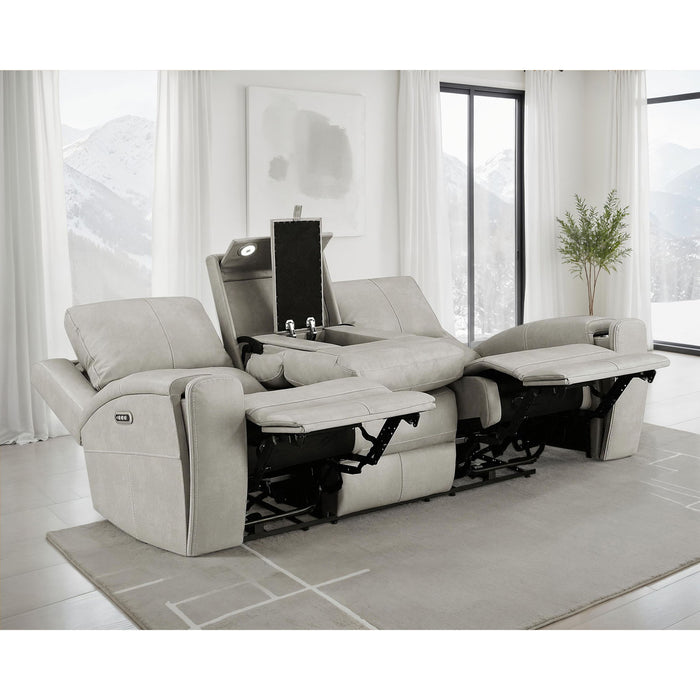 Boyce - Triple Power Reclining Sofa With Independent Headrest