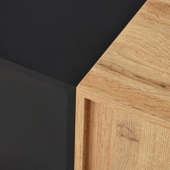 TV Stand With 3 Doors, Media Console Table