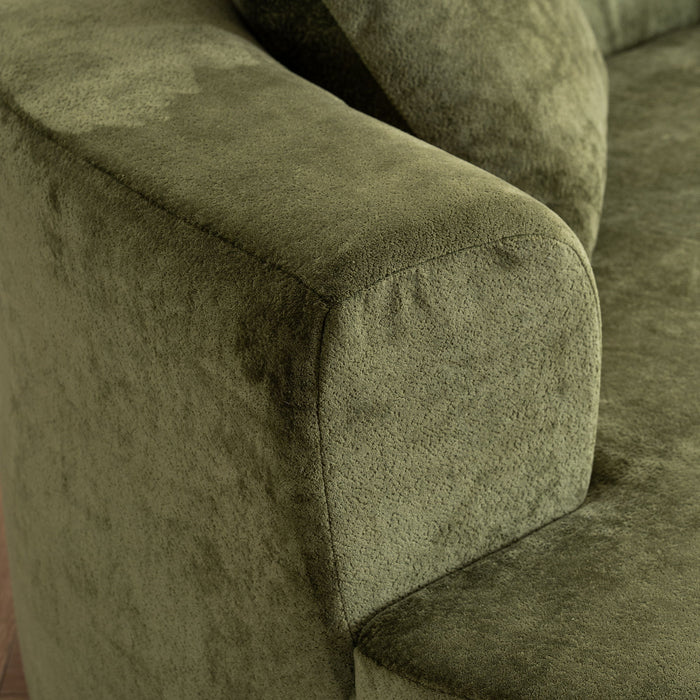 Cloud Modular Sectional Sofa With Chaise, With Deep Seat